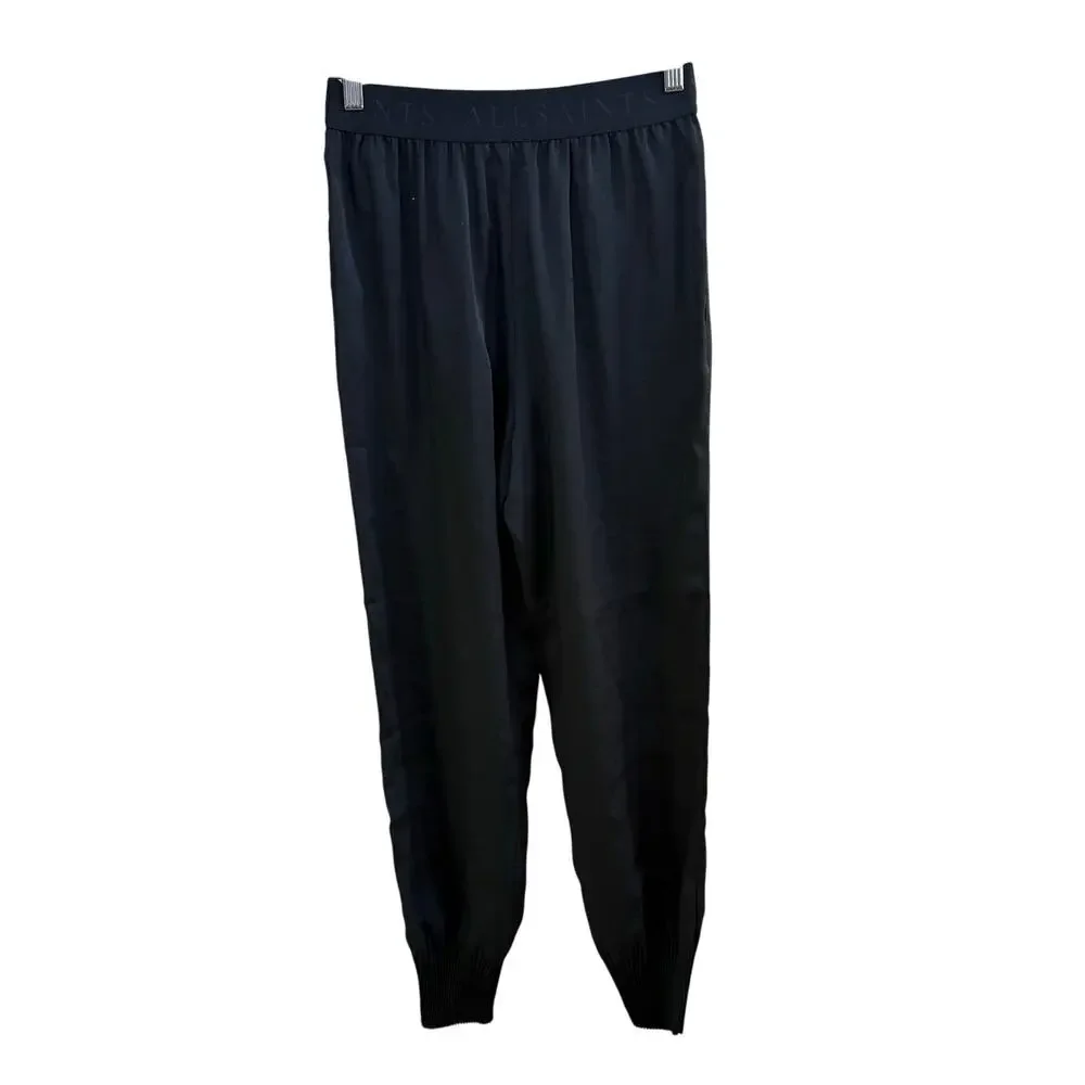 ALLSAINTS Nala Pull On Tapered Jogger Trousers Sz 2 - Picture 6 of 9